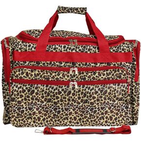 World Traveler Wildlife 22-inch Carry-on Duffle Bag with Adjustable Shoulder Strap