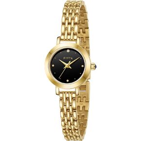 Venus Women's Watch, Stainless Steel Watch for Women with Steel | Link Remove Tools | or Leather Band, Crystal Encrusted, Gold Watches for Women with Gift Box for Women and Love Ones in Kuwait