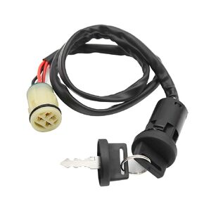 Ignition Switch w/Keys Replacement for Honda ATV TRX350 TRX420 TRX450 Rancher 350 400 420 Foreman TRX350FM 4x4 2000-2006 Waterproof