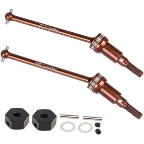 KYX Racing Hard Steel Front Rear CVD Drive Shaft with Hex Upgrades Parts Accessories for 1/18 RC Car ARRMA Granite Grom Mega