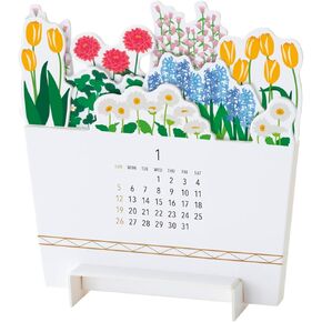 good morning 2025 Desktop Calendar Bloom