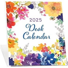2025 Desk Calendar, Gift Calendar, Garden Flowers- Made in the U.S.A.
