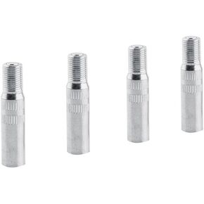 Schrader Valve Extension, Valve Stem Extension Screw-on Wheel Tire Extender Adapter for Auto Car Truck Van Chrome Plated Brass Tire Stem Valve Extensions