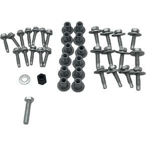 68193128AB Sidestep Hardware Kit Fit for Ram 3500 2500 1500 2013-2019, for Ram 4500 5500 2014-2019 Tubular Side Step Hardware Mounting Kit