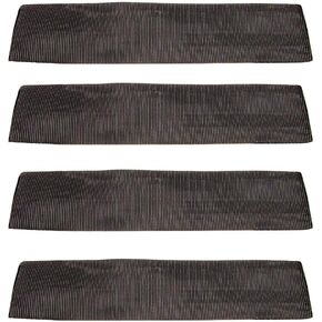 RAParts Set of 4 Sliding 2"x12" Sleeves Webbing Web Protector for 2" Ratchet Tie Down Strap