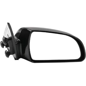 ECCPP Passenger Side Mirrors, Power Heated Rear View Mirrors Black Right Manual Fold fit 2006 2007 2008 2009 2010 For Hyundai Sonata