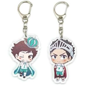 EBTY DREAMS Inc. - Set of 2 Haikyuu Acrylic Keychain Hajime Iwaizumi (Iwa-chan), Oikawa Tooru v2