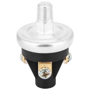 Low Oil Pressure Alarm Switch, Three Point Wiring Extended Duty Pressure Switch, 1/827 NPT Thread, VDO Adjustable High Pressure Switch Oil Pressure Switch