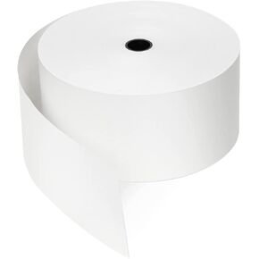 (8 Rolls - 1 Case) 3 1/8" x 815' heavy thermal paper 8 rolls 80 GSM ATM Special Thermal Paper Rolls - Roll O.D 6" inches (165mm) & Core Diameter - 3/4" (20mm)
