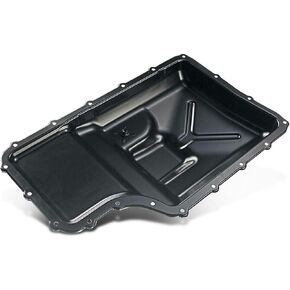 Transmission Oil Pan with Drain Plug Replacement for Ford F-Series E-Series F-250 F-350 F-450 F-550 E-350 E-450 Super Duty 6R140