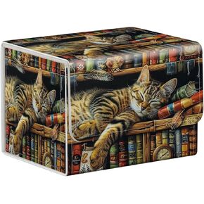 for MTG Card Storage Solution - for MTG Card Box and Commander Decks, High Capacity Anime Card Sleeves for Mtg Deck Box, Designed Specifically for Mtg Players, Flower Sea Otter