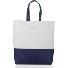 Bluenut Tote-Bag-for-Woman-Top-Handle-Satchel-Bag-2-Tone-Large-Tote-Bag-Purses-and-Handbag in Saudi Arabia
