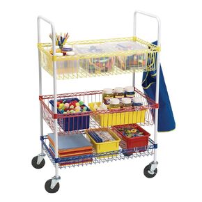 Colorations Heavy-Duty Classroom Art Cart (Item # ARTCART)