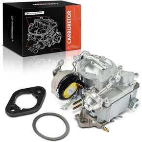 A-Premium 1 Barrel New Carburetor Compatible with Chevrolet Chevy GMC, 4.1L 250/4.8L 292 Replace# 7043014 Electric Automatic Choke