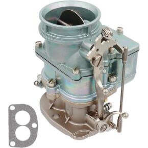 New 2 Barrel Carburetor for Stromberg 97 Style 94 3 Bolt Speedway 9-Super-7 Carb Fit for 1997 Ford Mercury engines 1949-1953 Manual choke Natural Finish OEM 91511655 182-9510A