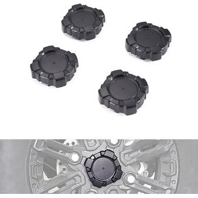 A & UTV PRO Wheel Center Hub Caps for Polaris General 1000 2016-2024/ General 4 1000 2018-2021, Tire Wheel Hub Dust Rim Cap Covers Accessories, Replace OEM # 1522498, Black, 4PCS
