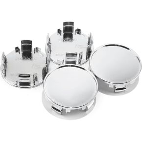 4Pcs 63.5mm(2.5in) Wheel Center Caps Wheel Rims Replacement 42603-48070 42603-48060 42603-24250 Silver Hub Caps Rim Caps