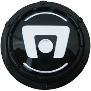 Motegi Wheels M603B Cap M-603 Gloss Black with White Lettering Center Cap
