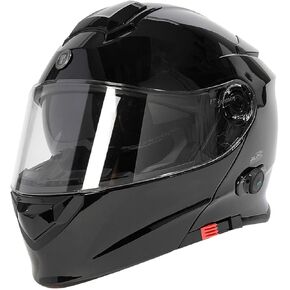 TORC T28B Blinc Wireless Integrated Full Face Motorcycle Helmet DOT & ECE Approved