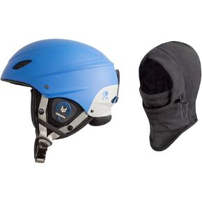 Demon Phantom Helmet with Brainteaser Audio and Free Balaclava (Black, Medium)