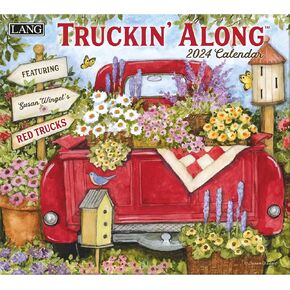 LANG Truckin' Along 2025 Wall Calendar (25991002010)