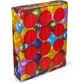 Replacement Prize Party Punch Box Game Paper Board Inserts, 12 Compartment Holes, Award Box for, School Teachers, Parent, Reward Incentive Game, Birthdays Holidays Events (PunchBoxInserts-4pk-LB)
