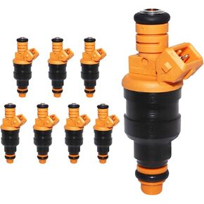Set of 8 Fuel Injector Compatible with Ford F150 F250 F350 Mustang E150 E250 E350 Bronco Excursion Expedition Lincoln Town Car Navigator Mercury Grand Marquis 4.6L 5.0L 5.4L 5.8L V8 0280150943