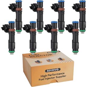 5C3Z9F593DA OE 8Cyl 5.4L Fuel Injectors,Compatible with/Ford 5.4 F150 Expedition F250 F350 Super Duty 2005 2006 2007,Compatible with/Lincoln Navigator 2006-2007 |#CM5138,FJ817| |2 Holes| |Set of 8|