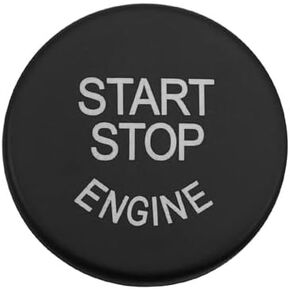 Black Car Start Stop Engine Switch Button Cover Trim Sticker for BMW 5 6 7 Series F10 F11 F12 F13 F01 F02 2009-2013