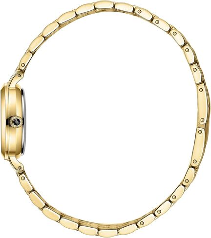 Venus Women's Watch, Stainless Steel Watch for Women with Steel | Link Remove Tools | or Leather Band, Crystal Encrusted, Gold Watches for Women with Gift Box for Women and Love Ones in Kuwait