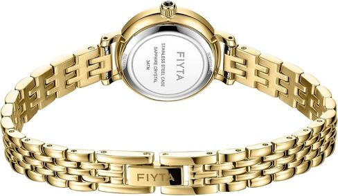 Venus Women's Watch, Stainless Steel Watch for Women with Steel | Link Remove Tools | or Leather Band, Crystal Encrusted, Gold Watches for Women with Gift Box for Women and Love Ones in Kuwait