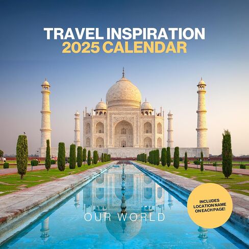 National Parks Calendar 2025 - Large 12 Month 2025 National Parks Wall Calendar Month to View - 2025 National Parks Calendar Made by Our World in Saudi Arabia
