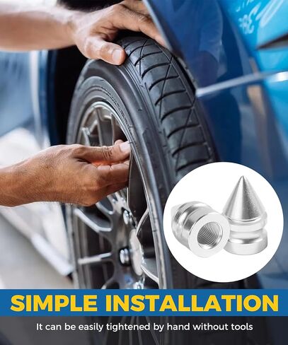 4PCS Tire Valve Caps,Car Accessories Valve Stem Caps,Dustproof Tire Stem Caps,Pointed Valve Stem Caps,Universal Car Tire Caps,Tire Air Cap,Fit for Cars Trucks Motorcycles SUVs Bikes (Multicolor) in Saudi Arabia