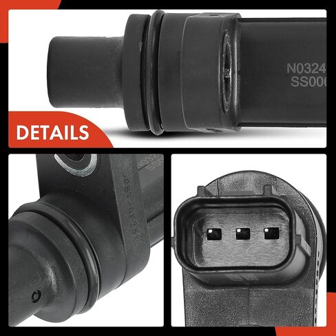A-Premium Speed Sensor Compatible with Honda Civic 2016 2017 2018 2019, 1.5L 2.0L, Automatic CVT Transmission Only in Saudi Arabia