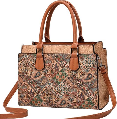 Natural cork Large capacity shoulder bag handbag crossbody in Kuwait