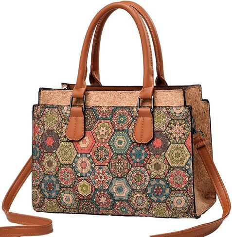 Natural cork Large capacity shoulder bag handbag crossbody in Kuwait