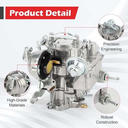 7043014 1 Barrel Carburetor for Chevy GMC L6 V6 6CYL 292 Engines 4.1L 250/4.8L 292 Carb for Chevy C10 C20 C30 Nova P10 Replaces# 7043017 7047314(Automatic Choke) not 2-Barrel (7043014) in Saudi Arabia