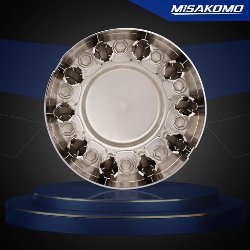 Front Chrome Wheel Center Cap Hub Cover Compatible with 2019-2021 RAM 4500 2019-2021 RAM 5500 Center Caps Hubcaps Replace# 6PG03SZ0AB in Saudi Arabia