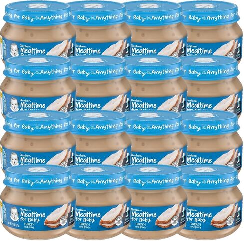 Gerber 2nd Foods, Beef and Gravy, 2.5-Ounce Jars (Pack of 12) in Saudi Arabia
