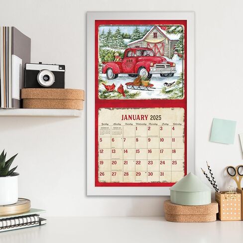 LANG Truckin' Along 2025 Wall Calendar (25991002010) in Saudi Arabia