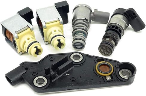 4T65E طقم الملف اللولبي الرئيسي لناقل الحركة مجموعة استبدال EPC Shift TCC لـ GM TCC وPWM مفتاح ضغط مشعب الملف اللولبي للأسفل متوافق مع GM & Buick & شيفروليه & Pontiac in Kuwait