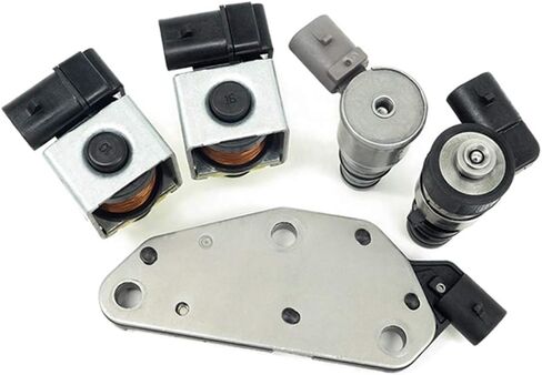 4T65E طقم الملف اللولبي الرئيسي لناقل الحركة مجموعة استبدال EPC Shift TCC لـ GM TCC وPWM مفتاح ضغط مشعب الملف اللولبي للأسفل متوافق مع GM & Buick & شيفروليه & Pontiac in Kuwait