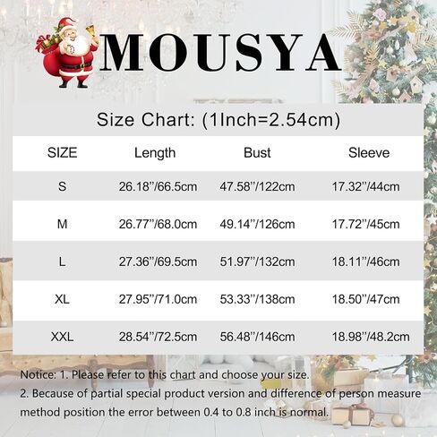 MOUSYA Oversized Christmas Pullovers Women Merry Bright Colorful Letter Printed Sweatshirt Christmas Long Sleeve Sweatshirt in Kuwait