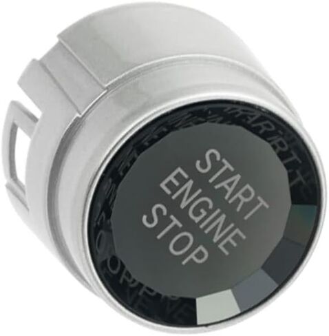 Black Car Start Stop Engine Switch Button Cover Trim Sticker for BMW 5 6 7 Series F10 F11 F12 F13 F01 F02 2009-2013 in Saudi Arabia