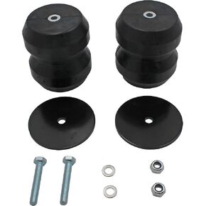 GMRCK15S Rear Suspension Enhancement System, Suspension Rubber Helper Spring Kit Compatible with Chevrolet Silverado 1500 and GMC Sierra 1500 1999-2015 Rear Pickup Truck 2WD/4WD