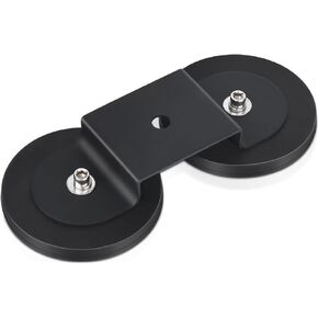 Magnetic Base LED Light Bar Mounting Brackets, Strong Universal Magnetic Light Bar Base, Magnet Base Mount Bracket Powerful Roof Off Road Holder Sucker Holder for LED, Off-Road Driving Lamp
