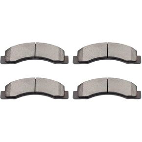 Brake Pads,ECCPP 4pcs Front Ceramic Disc Brake Pads Kits fit for 2000 2001 2002 2003 2004 2005 for Ford Excursion 2000 2001 2002 2003 2004 for Ford for F-250 for F-350 Super Duty