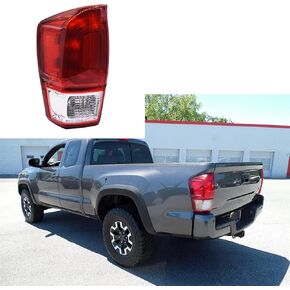 GXYWADY Tail Light Lamp Stop Brake Indicator Warning Light Replacement for 2016 Toyota Tacoma Sr Sr5 (Right Passenger Side) 81550-04170