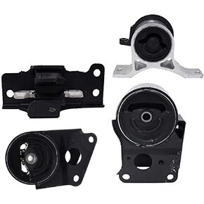 ENA Set of 4 Engine Motor and Trans Mount 3.5 Compatible with Nissan 2004 2005 2006 2007 2008 2009 Quest 2004 - 2006 Maxima Altima 3.5L Auto Transmission Replacement for A7349 A7348 A7358 A7351