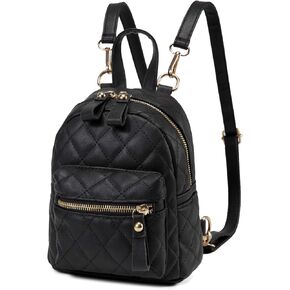 Kasqo Mini Backpack Purse for Women, Small Backpack for Girls, Cute Lightweight PU Leather Purses and Handbags Ladies Teens